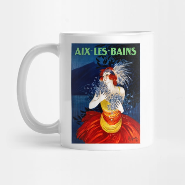 Vintage Travel Poster France Aix les Bains by vintagetreasure